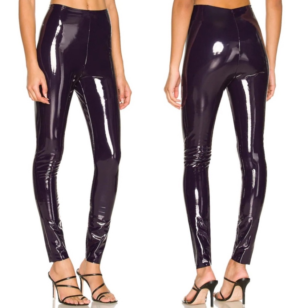 Commando Glossy Dark Purple‎ Leggings